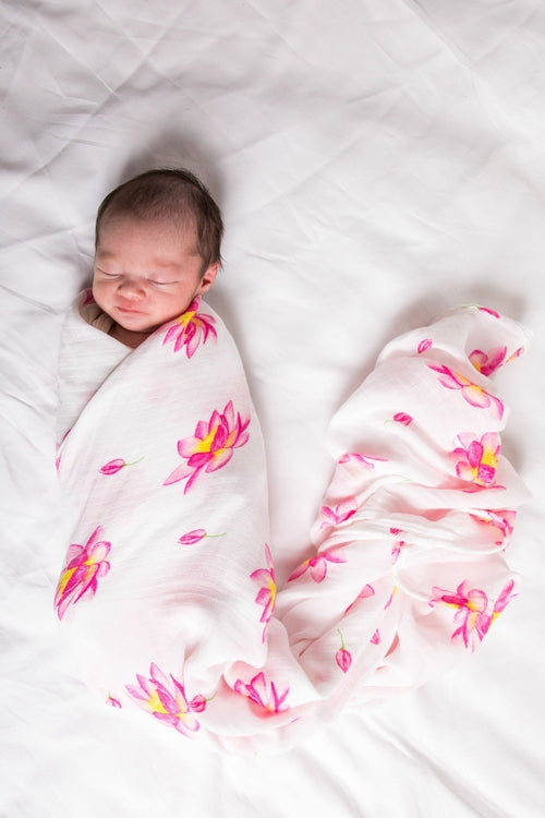 Organic Cotton Muslin Essential Baby Set