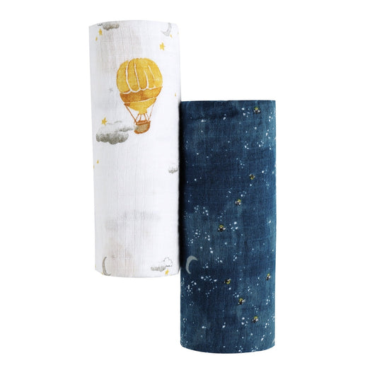 Organic Swaddle Set - Mystical Night